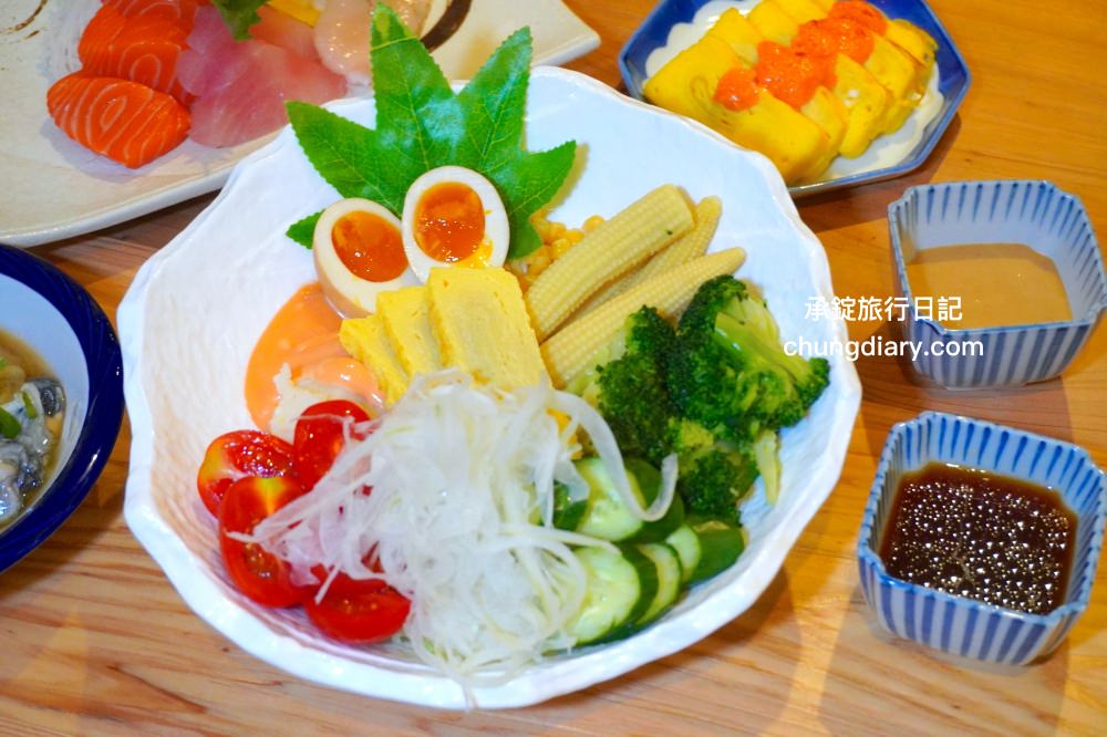 台中太平【九屋太平の聚客所】平價日式料理專賣店推薦！生魚片刺身、握壽司、手捲、串燒、丼飯、生食丼、揚物…等超多選擇。