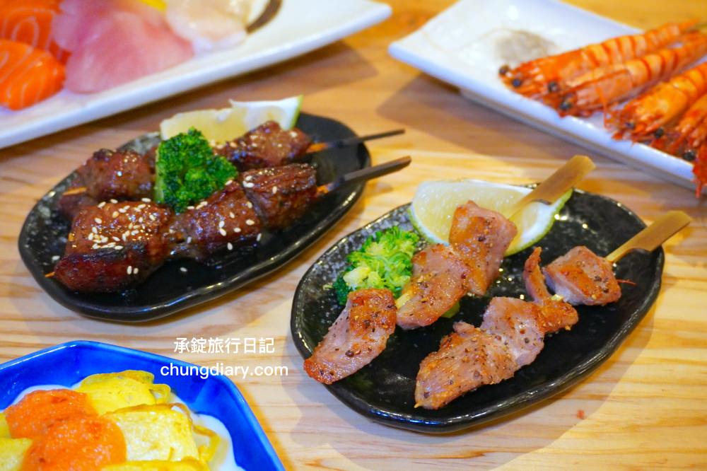 台中太平【九屋太平の聚客所】平價日式料理專賣店推薦！生魚片刺身、握壽司、手捲、串燒、丼飯、生食丼、揚物…等超多選擇。