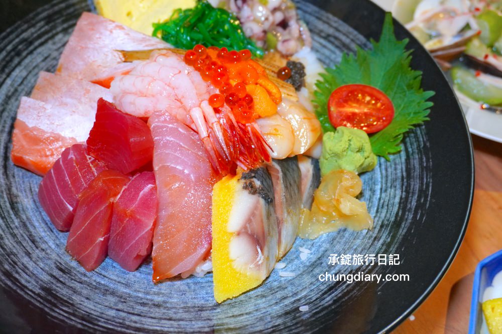 台中太平【九屋太平の聚客所】平價日式料理專賣店推薦！生魚片刺身、握壽司、手捲、串燒、丼飯、生食丼、揚物…等超多選擇。