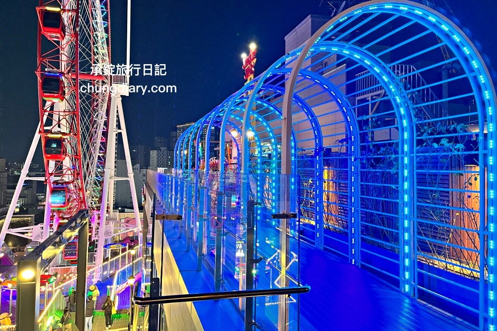 大邱東城路商圈【SPARK LAND 스파크 랜드】摩天輪遊樂主題百貨、時尚購物、美食餐廳、室內外遊戲設施｜大邱中央路站