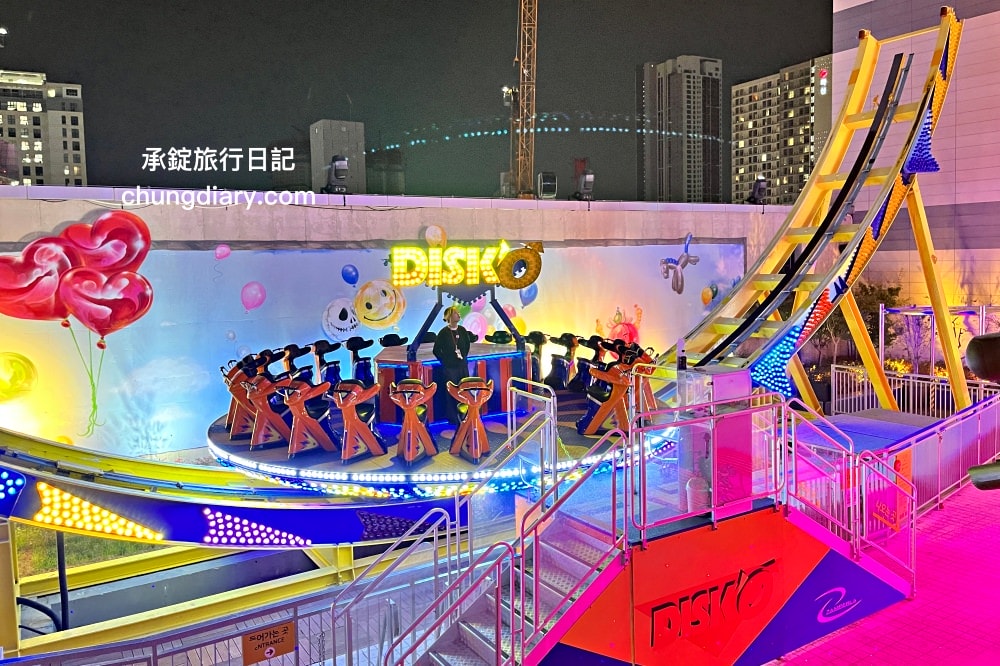 大邱東城路商圈【SPARK LAND 스파크 랜드】摩天輪遊樂主題百貨、時尚購物、美食餐廳、室內外遊戲設施｜大邱中央路站