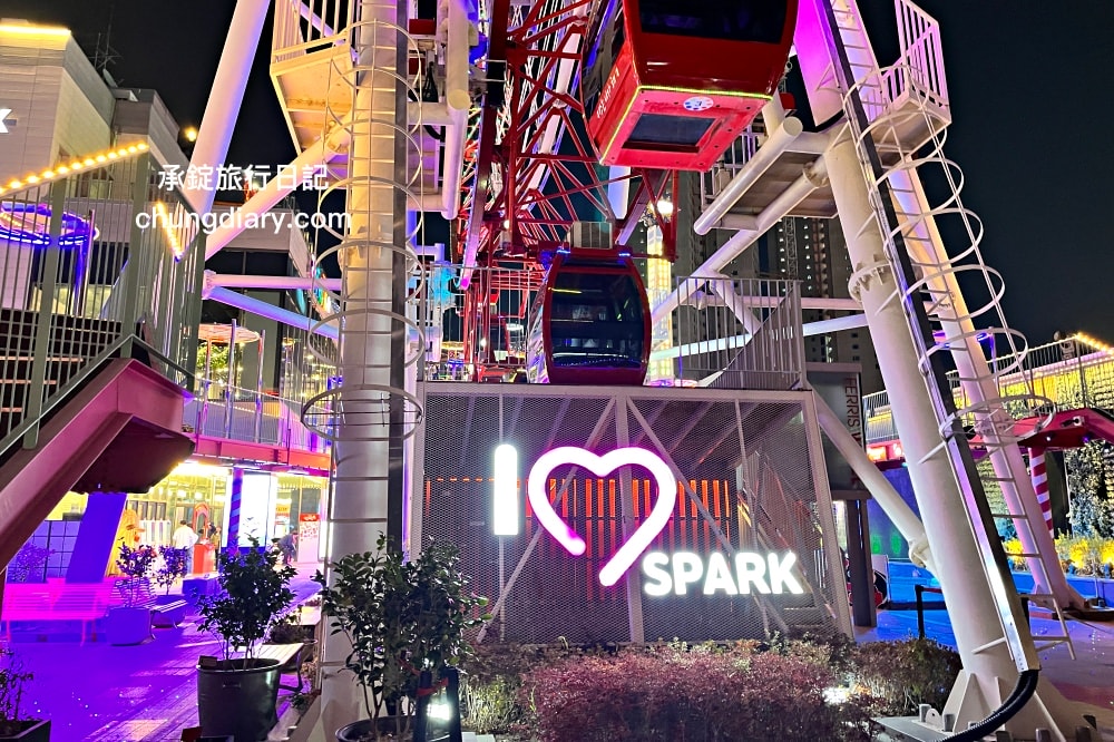 大邱東城路商圈【SPARK LAND 스파크 랜드】摩天輪遊樂主題百貨、時尚購物、美食餐廳、室內外遊戲設施｜大邱中央路站