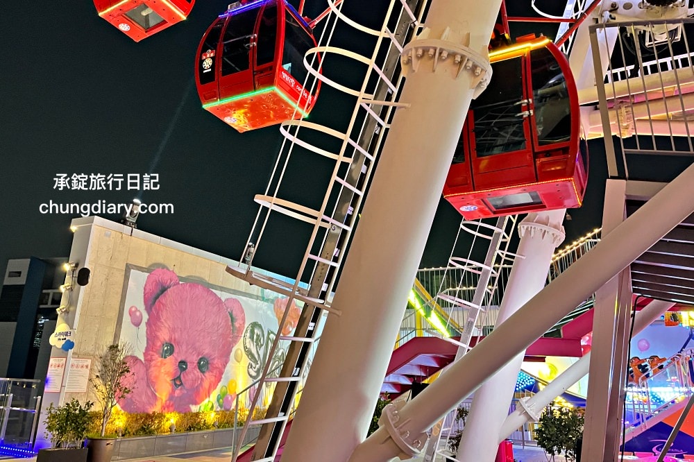 大邱東城路商圈【SPARK LAND 스파크 랜드】摩天輪遊樂主題百貨、時尚購物、美食餐廳、室內外遊戲設施｜大邱中央路站