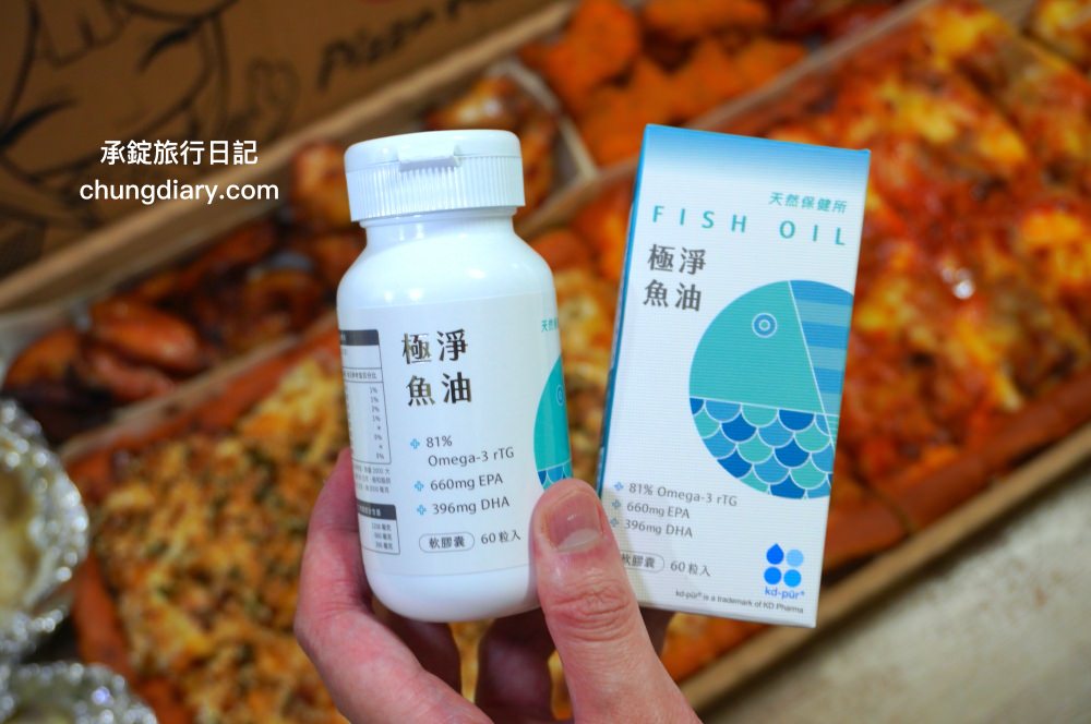 魚油推薦【天然保健所－極淨魚油 新鮮無異味】高濃度Omega-3，高純度rTG型魚油，含有足量94%超高濃度的EPA+DHA。