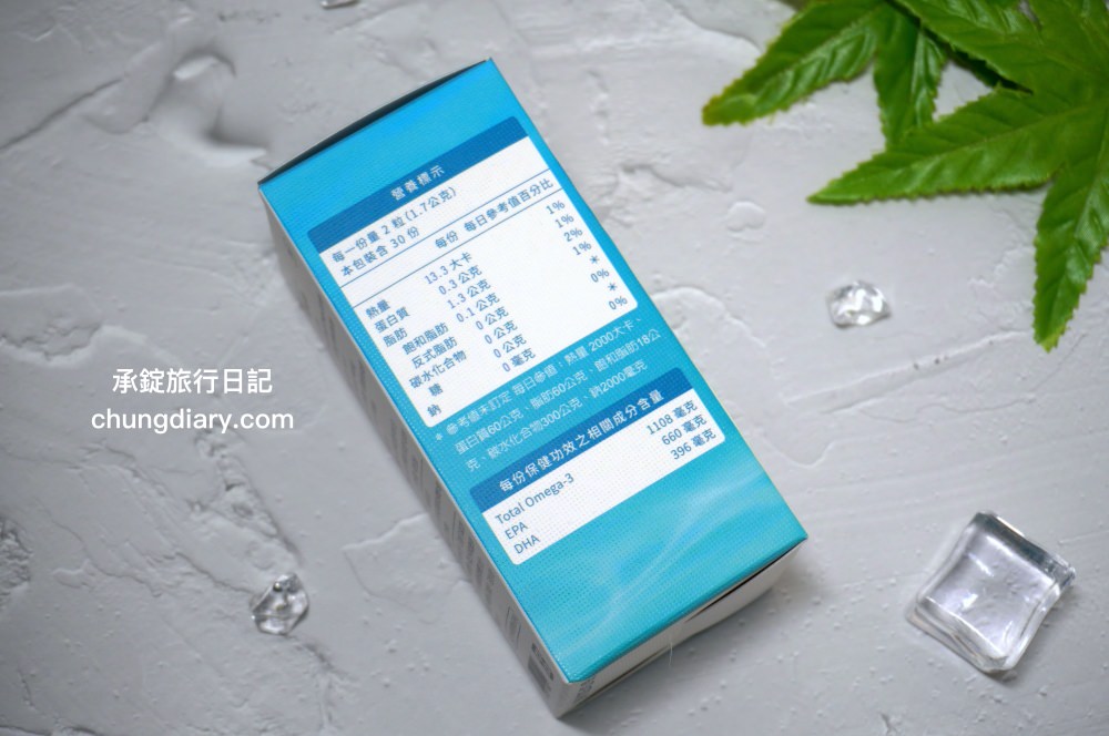 魚油推薦【天然保健所－極淨魚油 新鮮無異味】高濃度Omega-3，高純度rTG型魚油，含有足量94%超高濃度的EPA+DHA。