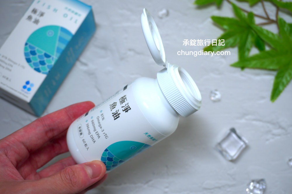 魚油推薦【天然保健所－極淨魚油 新鮮無異味】高濃度Omega-3，高純度rTG型魚油，含有足量94%超高濃度的EPA+DHA。