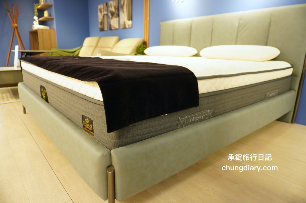 好睡王家居 台中文心旗艦店｜獨家代理-比利時百年名床-NILL SPRING尼絲普林、 MIT台灣製造床墊品牌，與義式精品家具沙發/床架/床組/床頭櫃。