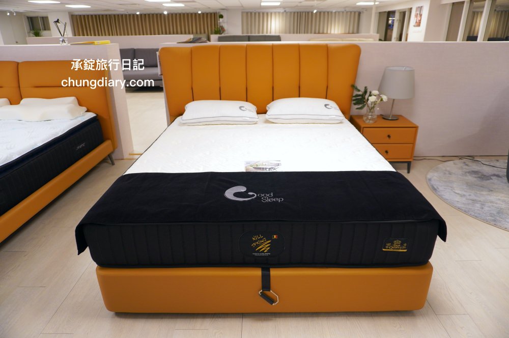 好睡王家居 台中文心旗艦店｜獨家代理-比利時百年名床-NILL SPRING尼絲普林、 MIT台灣製造床墊品牌，與義式精品家具沙發/床架/床組/床頭櫃。