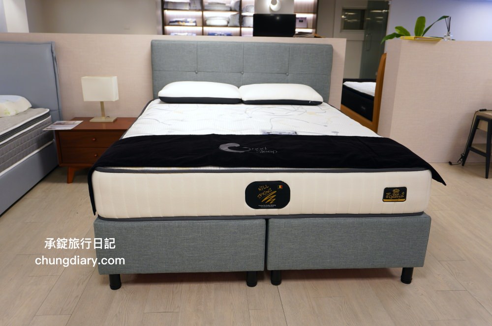 好睡王家居 台中文心旗艦店｜獨家代理-比利時百年名床-NILL SPRING尼絲普林、 MIT台灣製造床墊品牌，與義式精品家具沙發/床架/床組/床頭櫃。