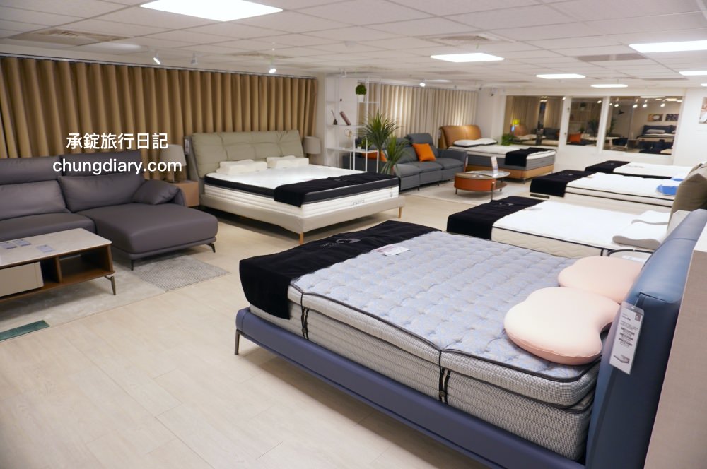 好睡王家居 台中文心旗艦店｜獨家代理-比利時百年名床-NILL SPRING尼絲普林、 MIT台灣製造床墊品牌，與義式精品家具沙發/床架/床組/床頭櫃。