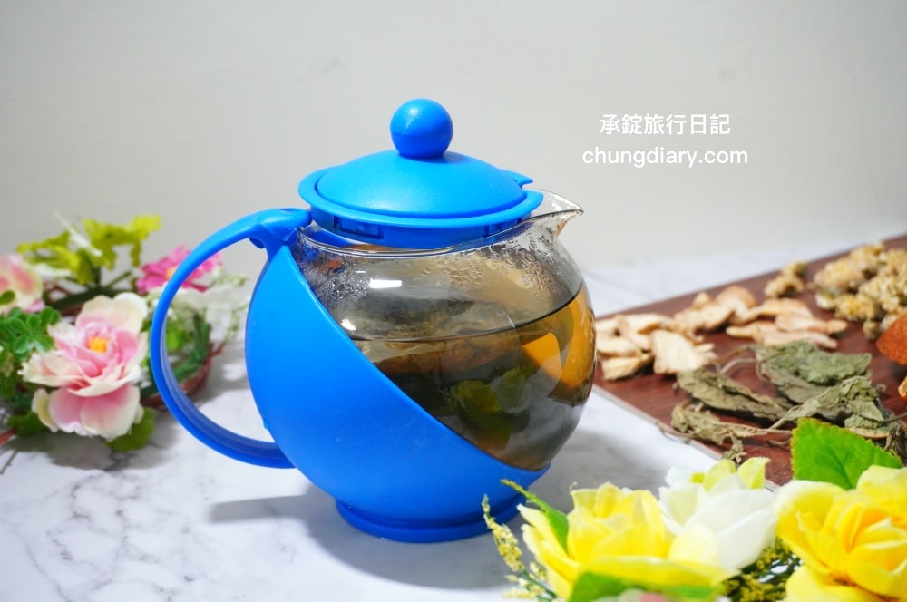 漢方養生茶推薦【常逸茶】全德中醫團隊研發，添加中藥與花草原料：金錢薄荷、西洋參、桔梗、陳皮、桑葉、甘草、菊花、乾薑。主打補充營養、調養正氣、減緩腦霧的茶品！