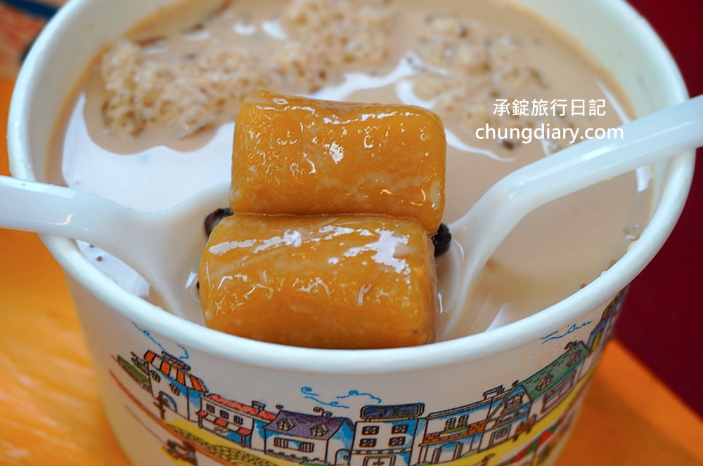 新北萬里【典芋長地瓜圓】招牌芋泥地瓜芋頭圓，當地特色：石花凍、奶茶、紅豆湯、桂圓燒仙草，多款湯底可挑選！鄰近~野柳地質公園、野柳海洋世界。