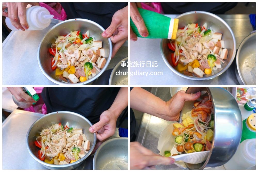 台中太平小吃【木子李鹽水雞】文青風手提輕食餐盒！去骨雞胸肉、大雞腿！冷滷味、涼拌小菜、內臟類、季節水果…超多選擇。