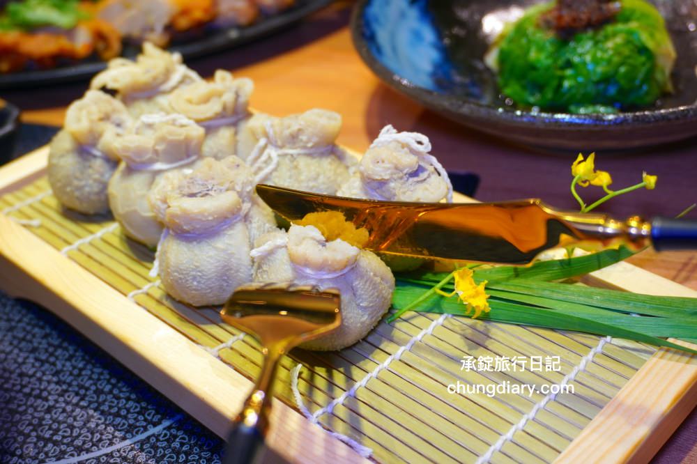 淨感官料理｜台中南屯景觀餐廳推薦！隱身在火鍋店的高級「餐宴」佳餚，必點：麻辣水煮魚、蒙古風味肚包肉、去骨滷花生豬腳、韓式生菜五花肉。