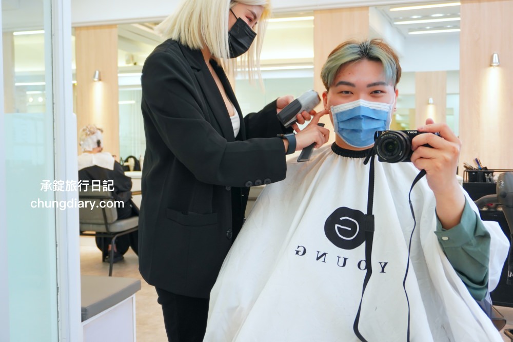 公館髮廊推薦【鉅洋髮藝 G-Young Hair salon】台北中正區美髮店！專業髮型師「Nell年年」擅長男款髮型風格，男士剪髮、男生染髮、韓式燙髮。