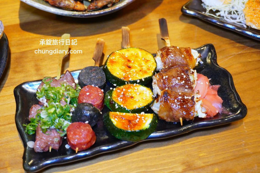 隱居居酒屋いざかや台中店｜廣三SOGO百貨後方，串燒、烤物、刺身、炸物、日式料理專賣！晚餐宵夜喝酒の深夜食堂。