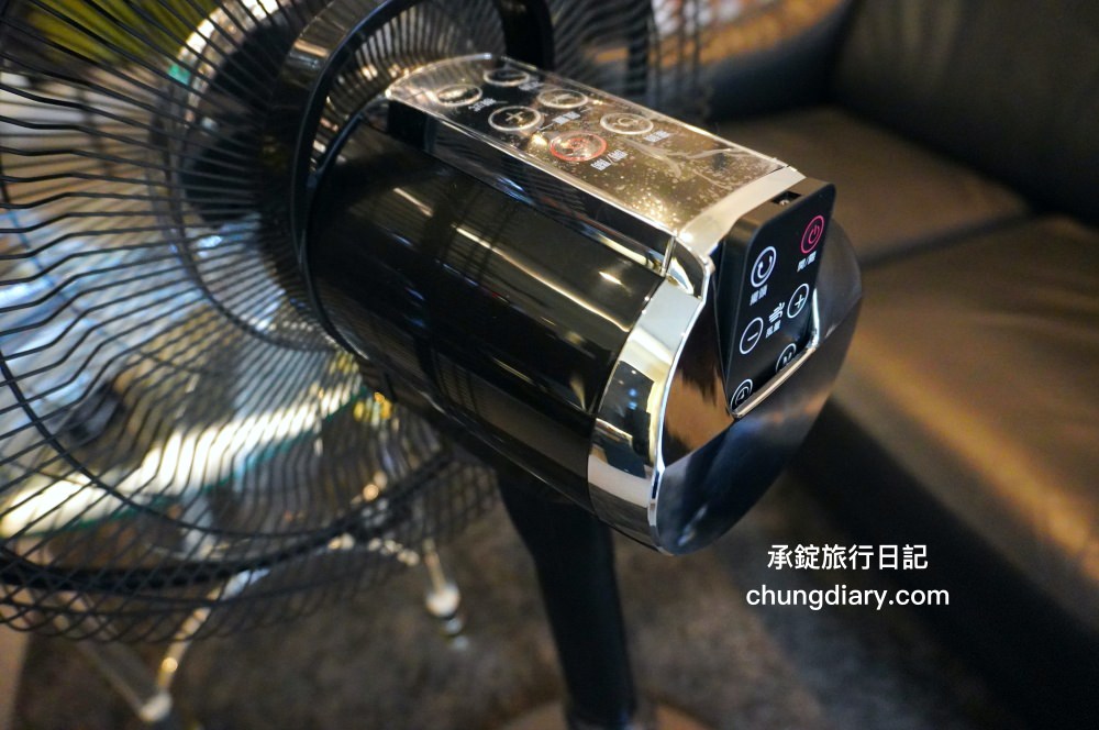 電風扇推薦【UFesa 16吋DC直流節能風扇】智能家電，尊爵奢華黑質感外型，七段大風量調整設定，睡眠風/自然風/一般風三種模式，定時開關機，紅外線遙控器操控！台北內湖雅光電器商城