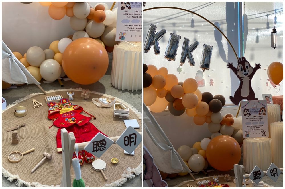 食久茶事｜台中大里寵物友善餐廳，白色玻璃貨櫃屋，戶外草皮庭院開放座位區，專賣：義大利麵/燉飯/咖喱飯/下午茶甜點與飲品。