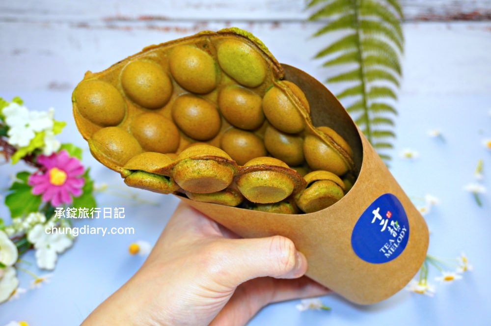 十二韻太平中山店｜限定門市！雞蛋仔現點現做｜玫瑰美妍冰茶、埔里甘蔗青茶、蜂蜜檸檬粉粿、粉珍粿奶茶。