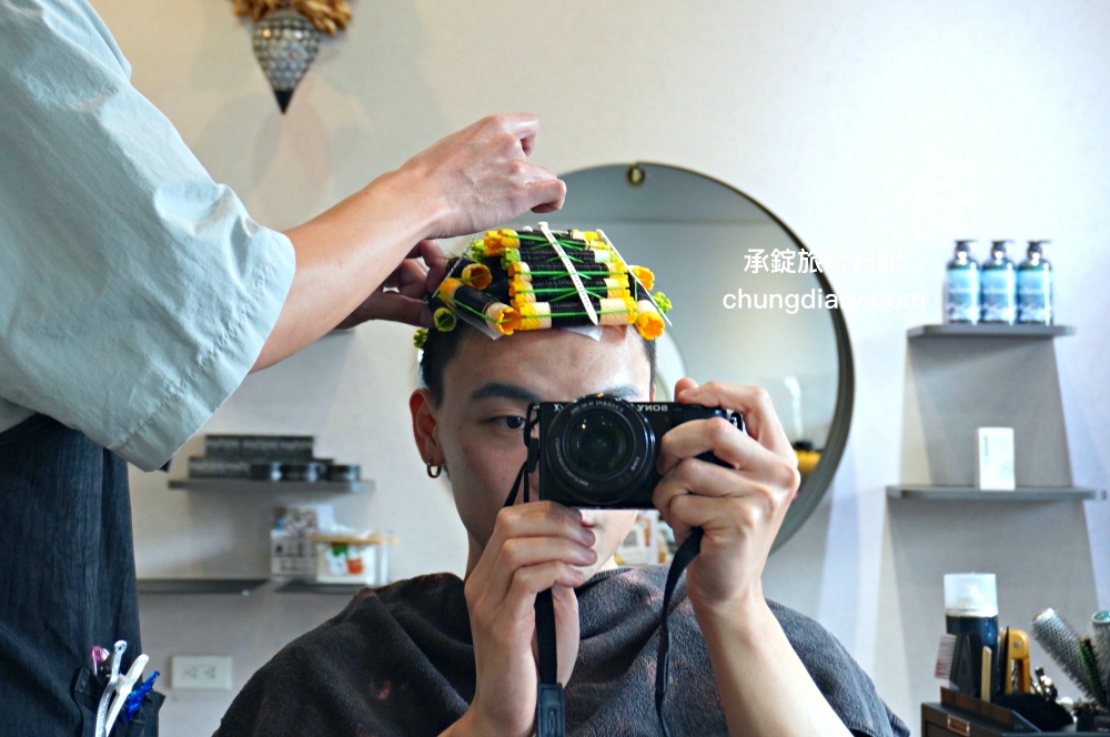 Virus hair salon 24H 日夜間髮廊 逢甲旗艦店｜台中男生燙髮、染髮、男士剪髮推薦｜三七分韓系紋理燙