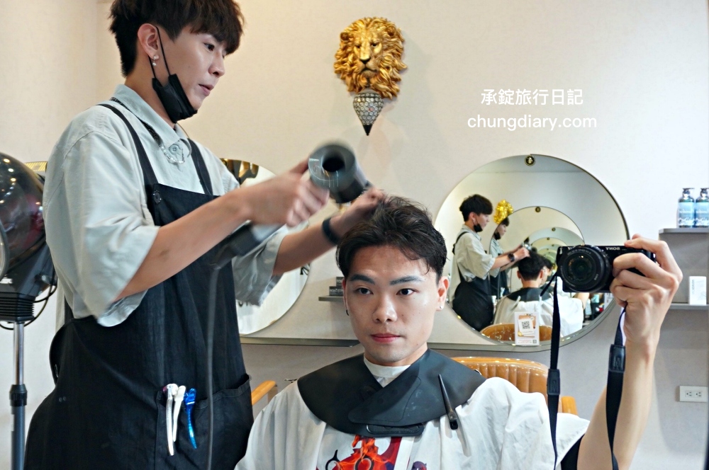 Virus hair salon 24H 日夜間髮廊 逢甲旗艦店｜台中男生燙髮、染髮、男士剪髮推薦｜三七分韓系紋理燙