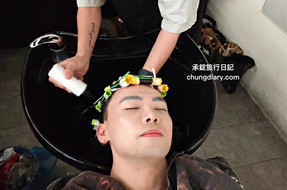 Virus hair salon 24H 日夜間髮廊 逢甲旗艦店｜台中男生燙髮、染髮、男士剪髮推薦｜三七分韓系紋理燙