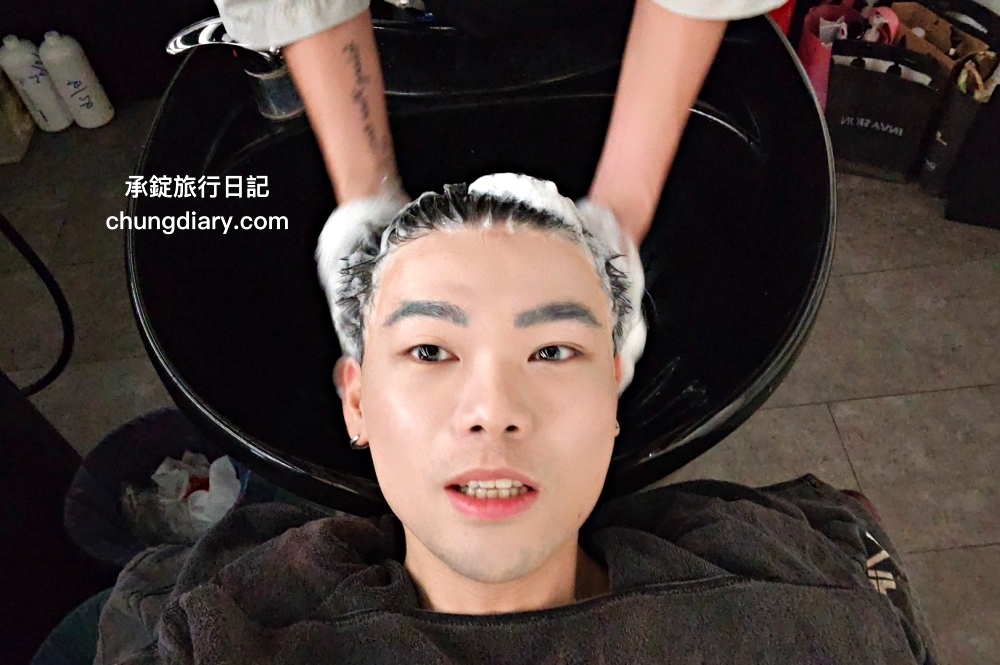 Virus hair salon 24H 日夜間髮廊 逢甲旗艦店｜台中男生燙髮、染髮、男士剪髮推薦｜三七分韓系紋理燙