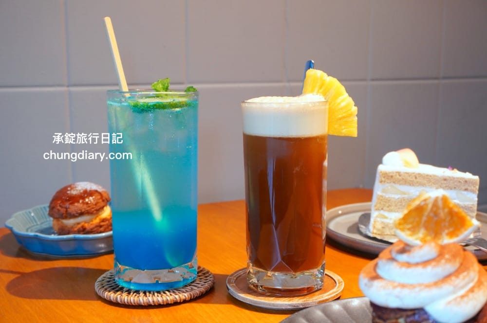 OZM 啢男咖啡甜點｜台中西區咖啡廳｜寵物友善有店狗柴犬！招牌必點肉桂捲、司康、戚風蛋糕。