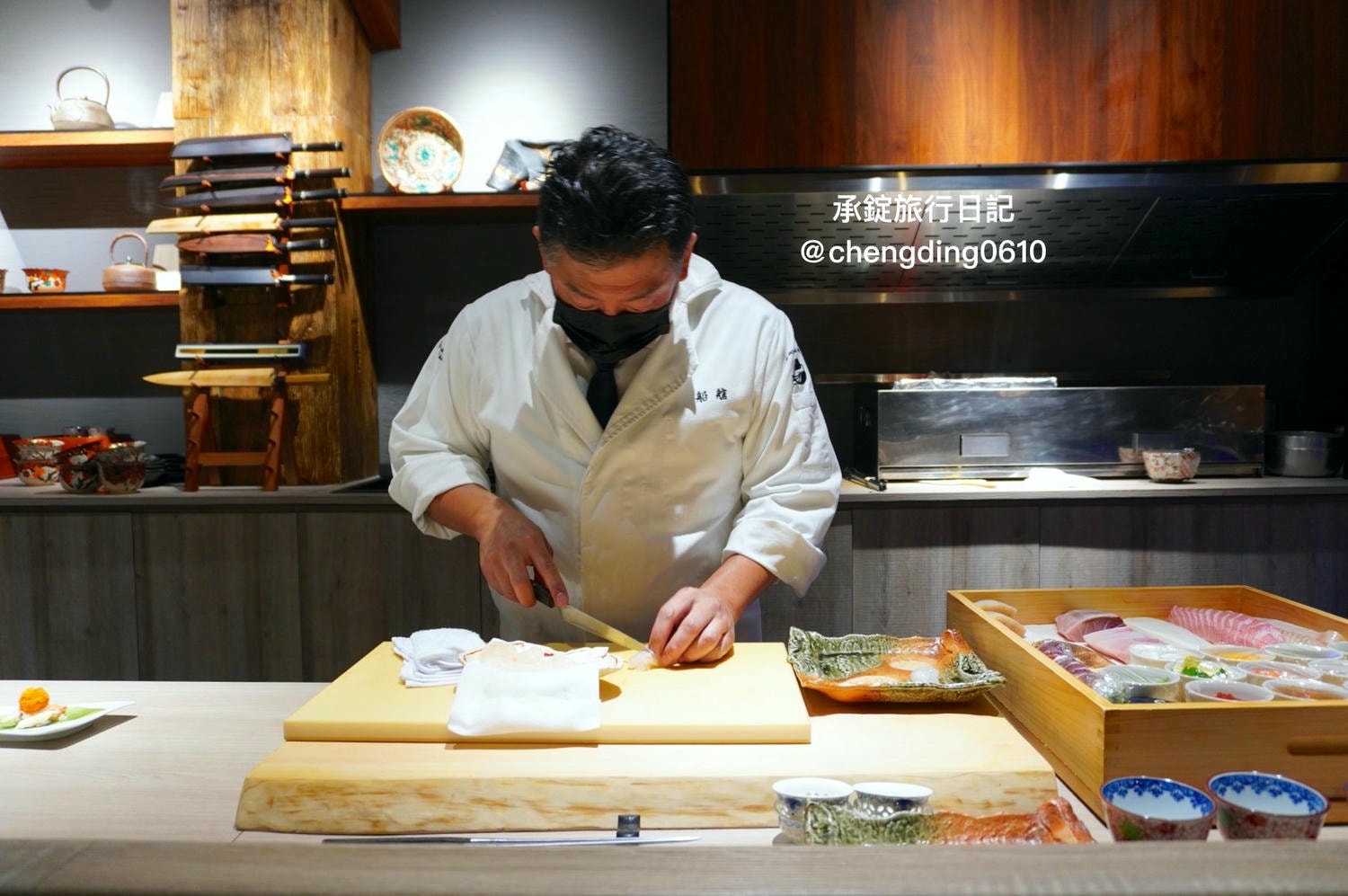 船艙せんしつ《無菜單料理》北屯區懷石料理｜日本米其林二星總料理長｜台中無菜單日料餐廳，還有兩隻可愛梅花鹿！