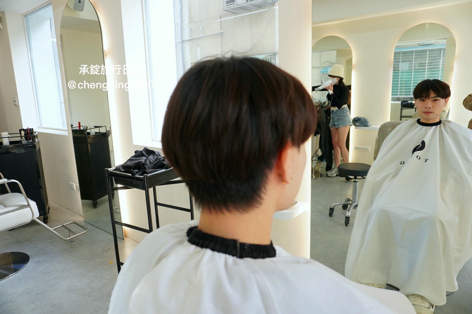 鉅洋髮藝 安和店｜Gyoung Hair salon｜通化街剪髮｜台北大安區髮廊｜男生燙髮推薦｜萊斯利捲