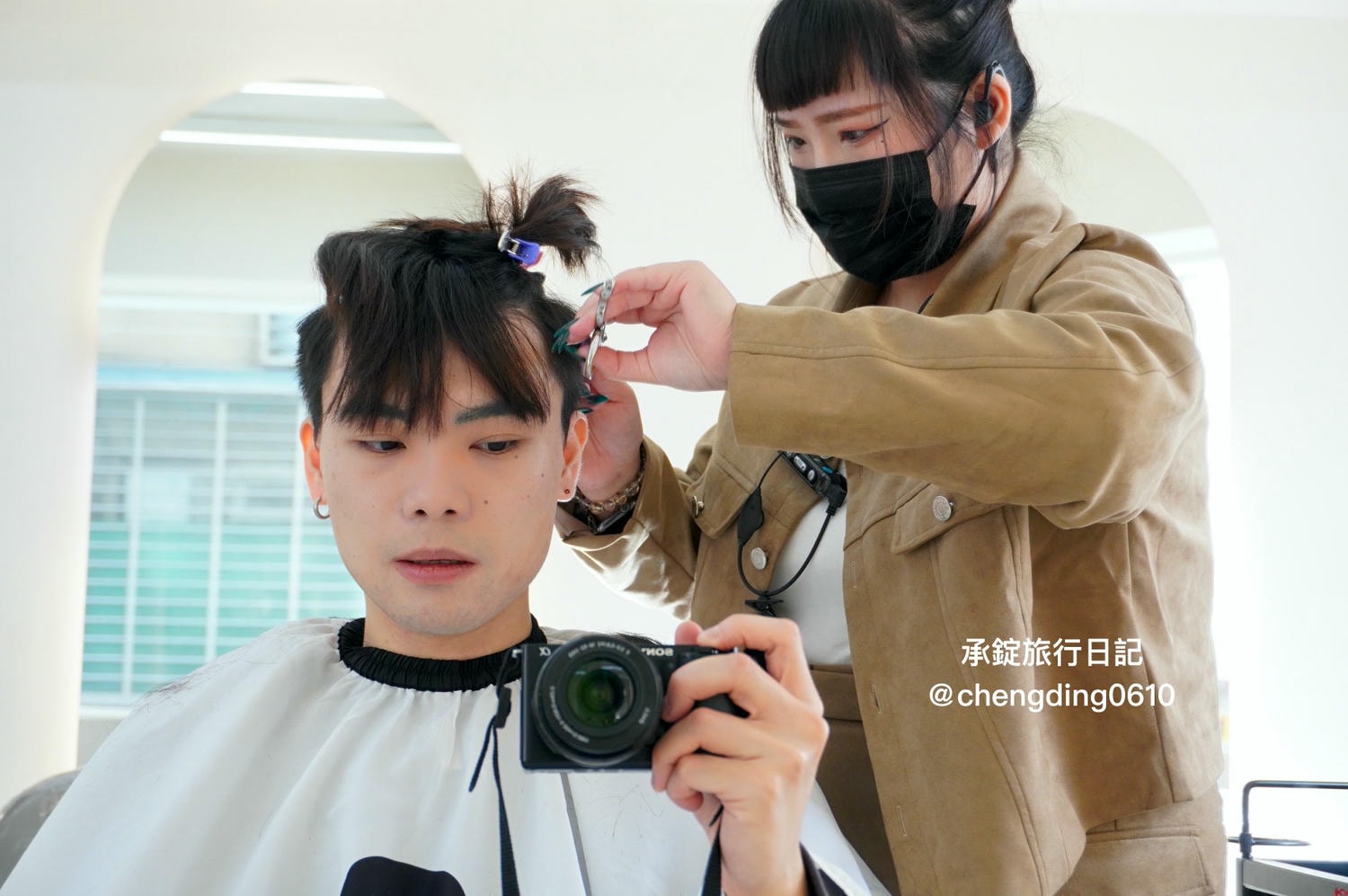 鉅洋髮藝 安和店｜Gyoung Hair salon｜通化街剪髮｜台北大安區髮廊｜男生燙髮推薦｜萊斯利捲