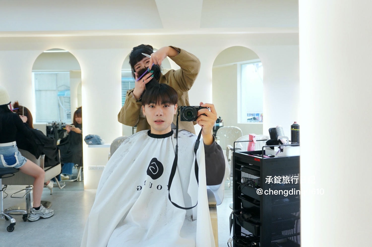 鉅洋髮藝 安和店｜Gyoung Hair salon｜通化街剪髮｜台北大安區髮廊｜男生燙髮推薦｜萊斯利捲