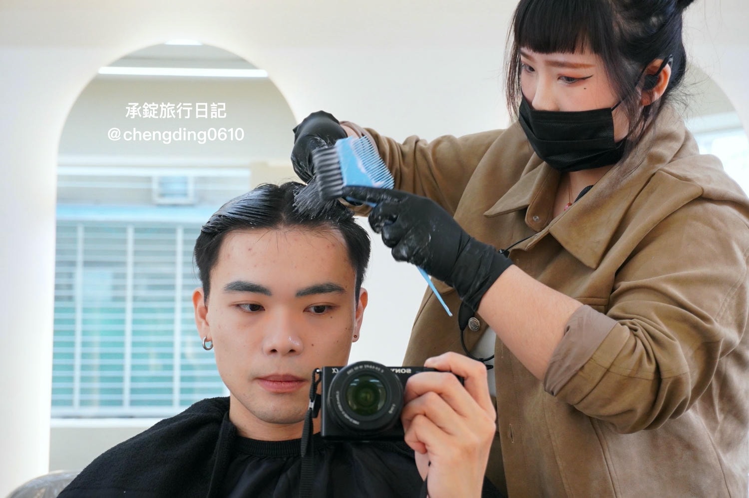 鉅洋髮藝 安和店｜Gyoung Hair salon｜通化街剪髮｜台北大安區髮廊｜男生燙髮推薦｜萊斯利捲