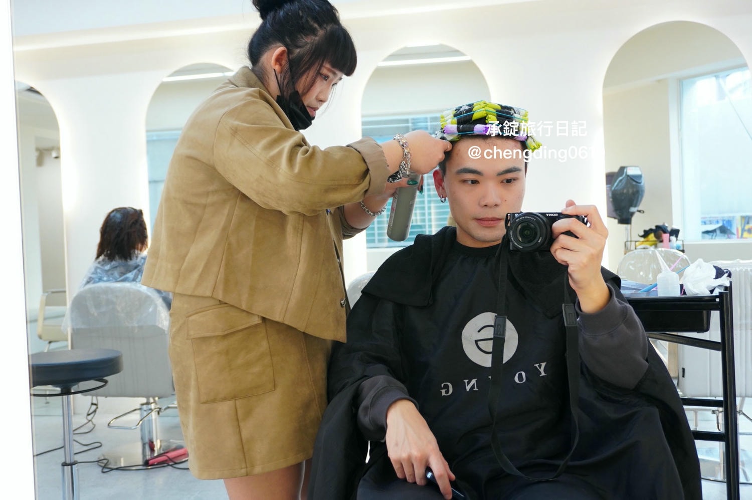 鉅洋髮藝 安和店｜Gyoung Hair salon｜通化街剪髮｜台北大安區髮廊｜男生燙髮推薦｜萊斯利捲