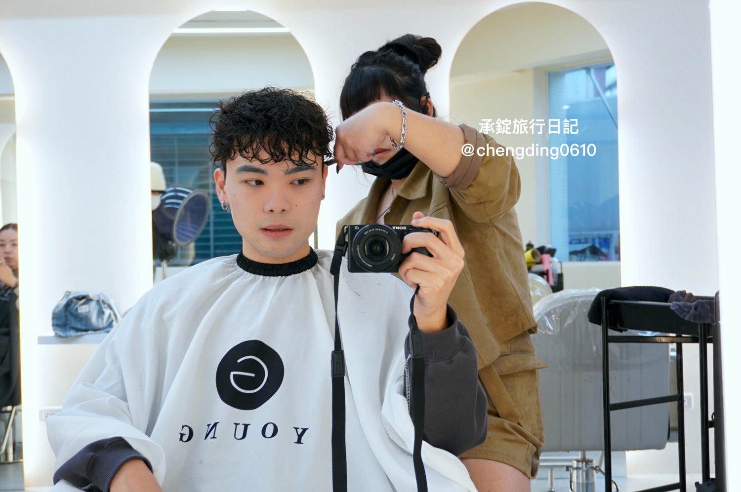 鉅洋髮藝 安和店｜Gyoung Hair salon｜通化街剪髮｜台北大安區髮廊｜男生燙髮推薦｜萊斯利捲