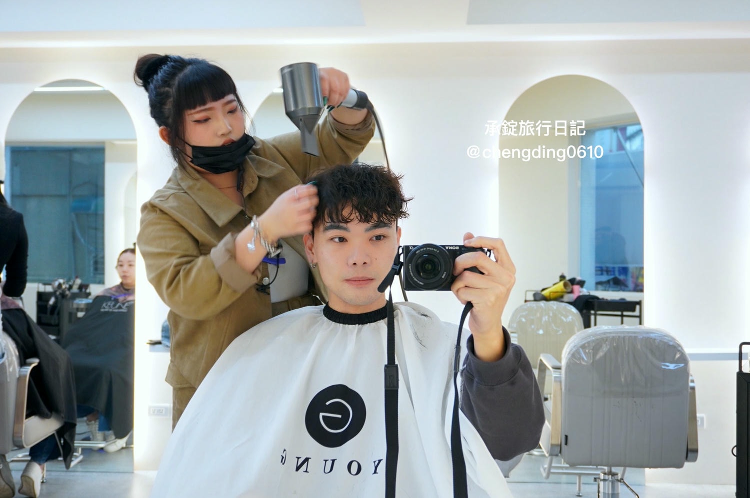 鉅洋髮藝 安和店｜Gyoung Hair salon｜通化街剪髮｜台北大安區髮廊｜男生燙髮推薦｜萊斯利捲