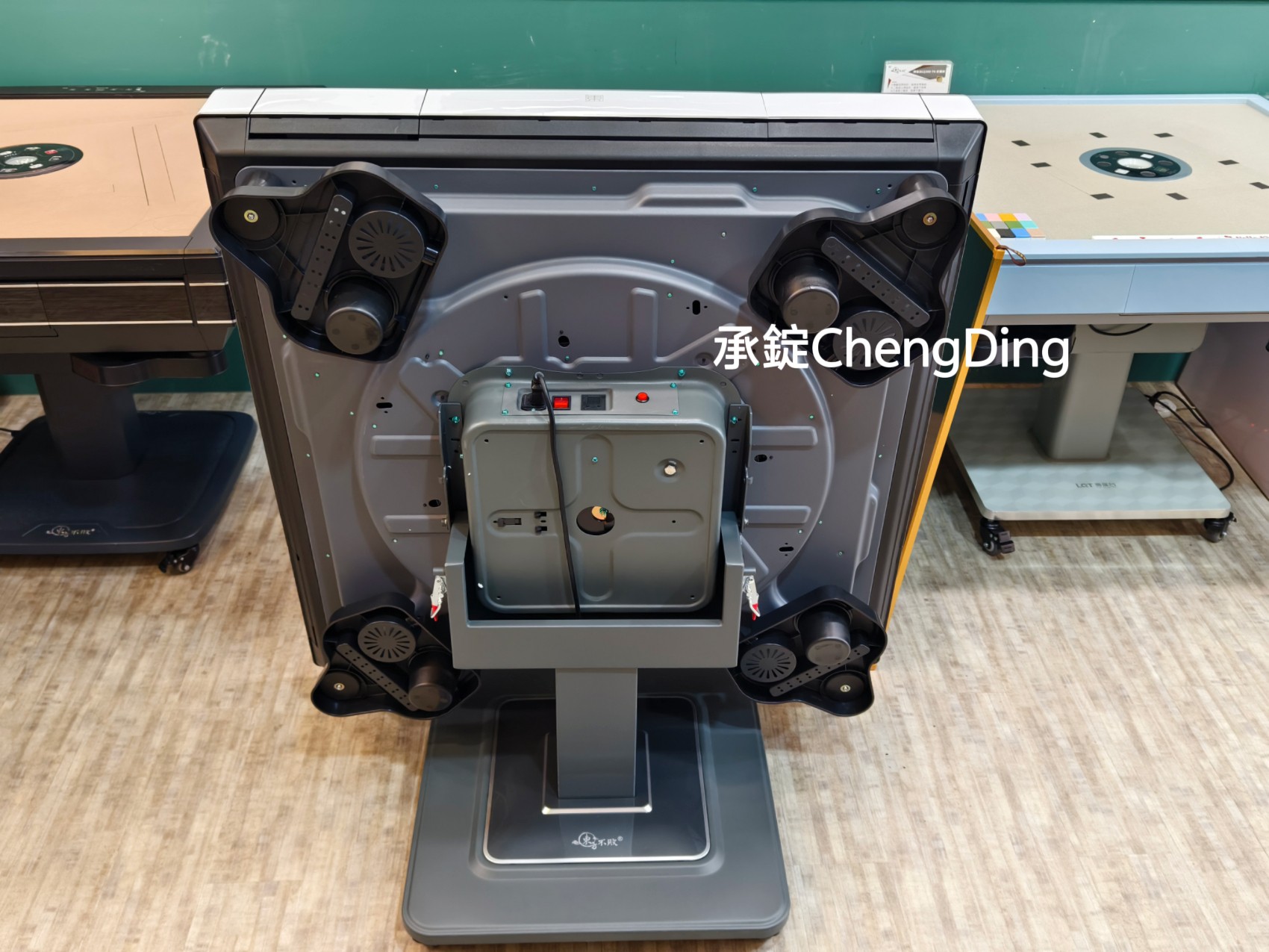 東方不敗台中漢口門市|電動麻將桌第一品牌「動力火車-超薄折疊款《過山車》開箱體驗。 - 第19張圖