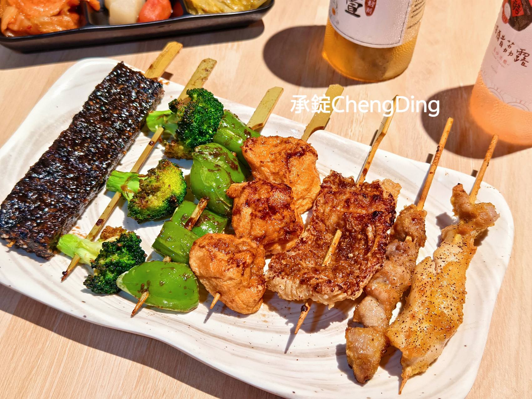 學生推薦【台中逢甲夜市美食】職人級串燒居酒屋「柒息地逢甲店」:五小時熬製烤肉神醬,最低只要19元起! - 第12張圖