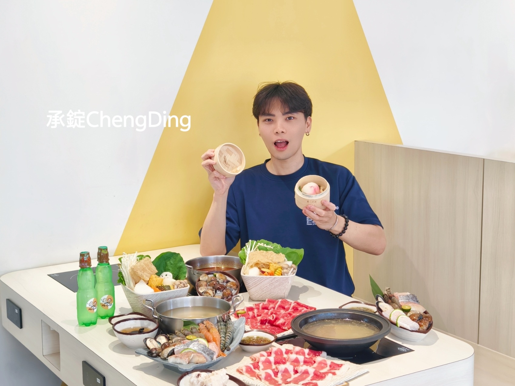 粗吼鍋｜台中北區火鍋推薦！主打正港台式火鍋，石頭鍋、西瓜綿湯底超有特色，高CP值個人火鍋超滿足！