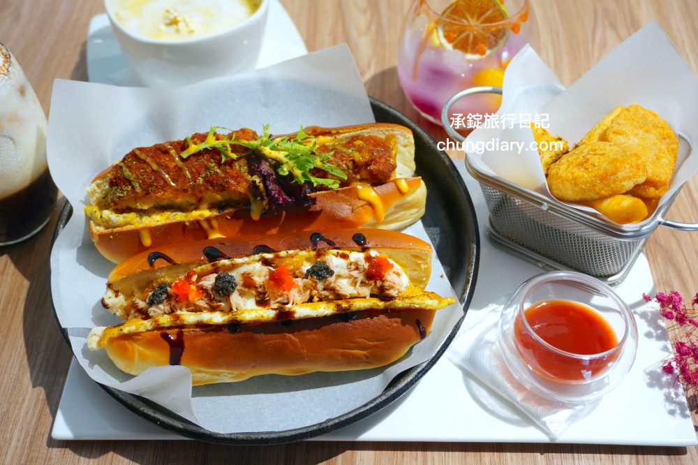 台中大里【WPAPA Teppanyaki Brunch 鐵板料理早午餐】前夏慕尼主廚掌廚料理，份量十足，法式高檔早午餐推薦！櫻桃鴨腿鱈魚鐵板麵、特製炸・烤鮮奶饅頭堡。