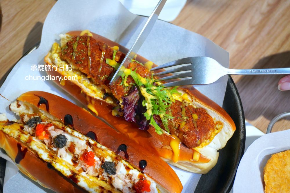 台中大里【WPAPA Teppanyaki Brunch 鐵板料理早午餐】前夏慕尼主廚掌廚料理，份量十足，法式高檔早午餐推薦！櫻桃鴨腿鱈魚鐵板麵、特製炸・烤鮮奶饅頭堡。