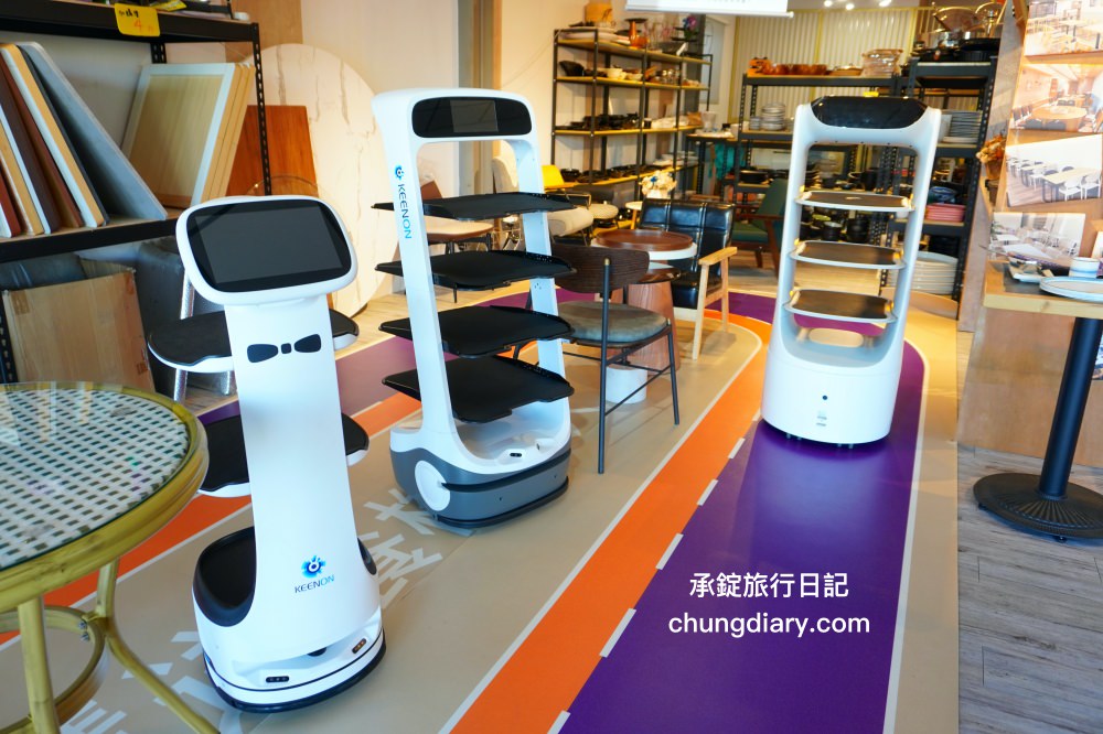 綻呈營業用餐具餐桌椅專賣店｜送餐機器人、帶位機器人旗艦展示店DSC01434